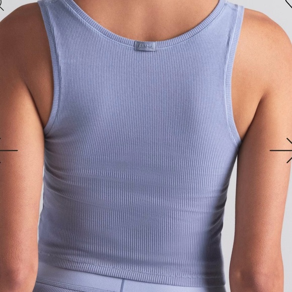 SKIMS Ribbed Pajama Set - Light Purple - Picture 2 of 5